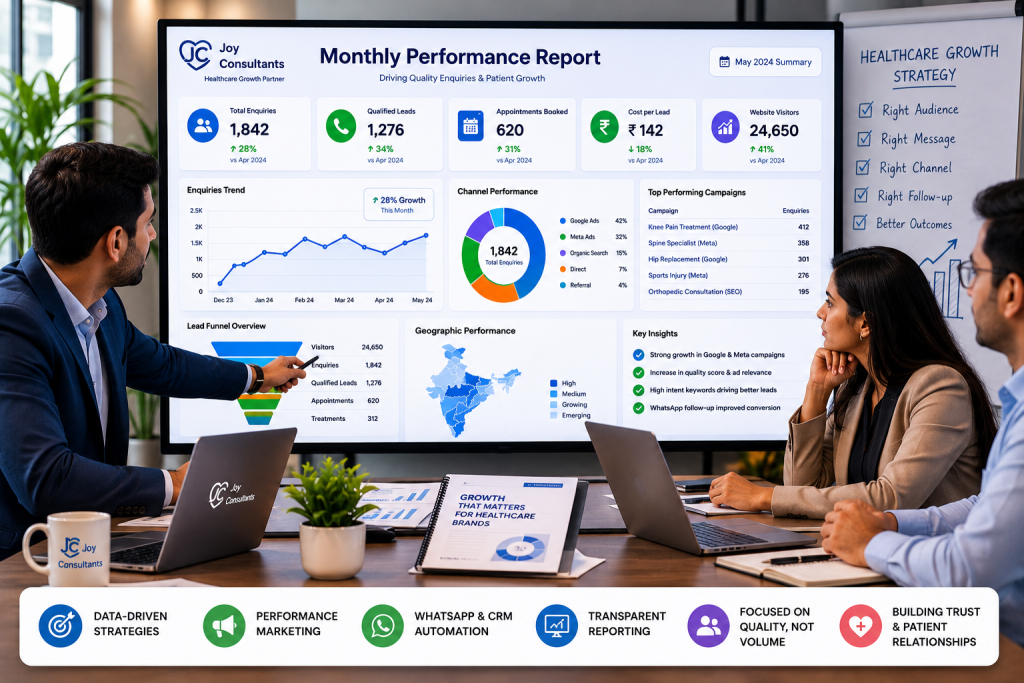 Healthcare SEO performance agency